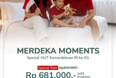 Sambut Semangat Kemerdekaan, Hotel Santika Bengkulu Hadirkan Promo Merdeka Momens dan Sajian Kuliner Nusantara