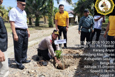 Polsek SAM Lakukan Penghijauan