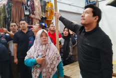 Pantau Harga Ketersediaan Bahan Pokok, Bupati Bengkulu Utara Tinjau Pasar Purwodadi