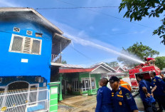 Rumah Beserta Bedengan 3 Pintu di Curup Terbakar, Kerugian Ditaksir Ratusan Juta