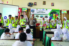 Pelajar SD di Kota Bengkulu Diberi Edukasi Tertib Lalu Lintas