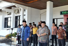 Gelar Apel dan Rapat Perdana, Bupati-Wabup Baru Tekankan   Akselerasi Program 100 Hari