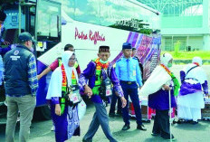 368 Jemaah Haji Kloter 5 Bengkulu Dilepas ke Tanah Suci, Begini Pesan Pj Sekdaprov 
