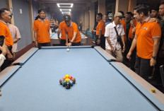 Begini Cara Kapolres Rejang Lebong   Hilangkan Stigma Negatif Biliard