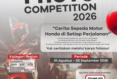 AHM Photo Competition 2026, Hadirkan 4 Subtema, Siapkan Hadiah Sepeda Motor dan Uang Tunai