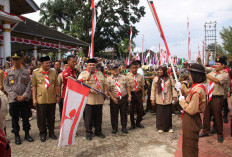 Hari Pramuka ke-64 Tahun 2025, Pawai Tunas Kelapa Jadi Magnet Warga