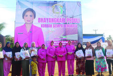 Bhayangkari Bengkulu Bantu Korban Gempa, Ini Dia Bentuk Bantuannya