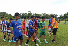 Persiapan Popda 2026, Puluhan Pelajar Berebut Tempat di Tim Sepak Bola Popda Bengkulu Selatan