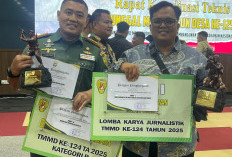 Renald Ayubi Raih Juara I Nasional Kategori Wartawan Media Online pada Lomba Karya Jurnalistik TMMD ke-124