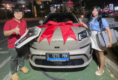 GAC Indonesia Serah Terima 1.051 Unit AION V, Harga CKD Jadi Daya Tarik Konsumen