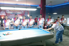 Polres Bengkulu Selatan   Gelar Turnamen Biliar, Meriahkan HUT ke-80 RI