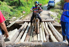  Jalan Putus  di Lebong   Tak Kunjung Diperbaiki
