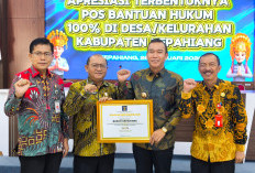  Pemkab Kepahiang Borong Dua   Penghargaan Kemenkumham Sekaligus