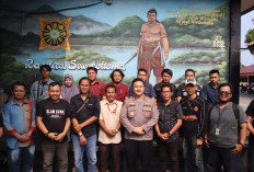Kapolres BS Perkuat   Sinergi dengan Awak Media