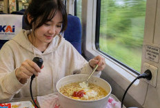 Ada-Ada Saja! Aksi Masak Mi Instan di Dalam Kereta Viral,PT Kereta Api Indonesia Beri Peringatan Begini 