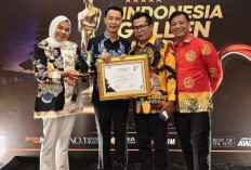 Bupati Rejang Lebong Raih Indonesia Golden Awards 2026