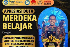 BGP Bengkulu Raih Penghargaan  Duta Merdeka Belajar UPT Inspiratif