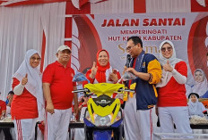 Jalan Sehat HUT Seluma   Rekor Terbanyak Peserta, Guru Dapat Hadiah Utama Motor