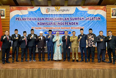 Riduan Jabat Komisaris   Independen Bank Bengkulu, Gubernur Helmi Sampaikan Pesan Khusus