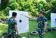 Tingkatkan Kemampuan Prajurit, Kodim 0408 BSK Rutin Gelar Latihan Menembak