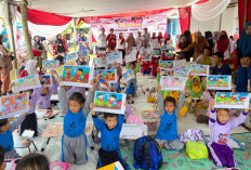 Meriahkan HUT RI ke-80, PMI Benteng Gelar Lomba Mewarnai 