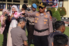 30 Personel Polres Mukomuko Naik Pangkat, Kapolres Tekankan Profesionalisme dan Integritas