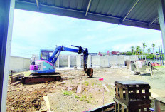 Diduga Langgar Aturan Pembangunan 27 Kios Dihentikan Sementara