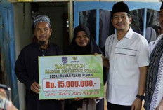 Program Bedah Rumah Berlanjut,  Bukti Pemerintah Kabupaten BU Peduli Masyarakat Kurang Mampu