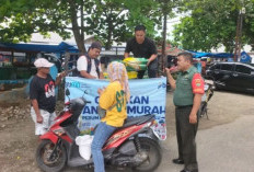 Babinsa Dampingi Pasar Murah, Dandim Tekankan Upaya Kendalikan Inflasi