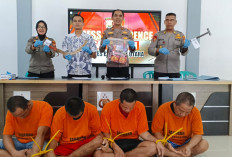 Operasi Musang Nala 2025, Polres BU Ringkus 8 Pelaku Kejahatan 3 C 