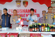 Operasi Pekat Nala 2026, Polres Bengkulu Utara Ungkap 13 Tersangka