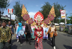 Promosikan Batik Besurek Lewat Karnaval,  Upaya Pemda Promosikan Batik Basurek Ini Kata Sekda Pemprov Bengkulu