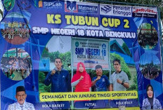 Class Meeting,  SMPN 18 Bengkulu Gelar Kompetisi KS Tubun Cup 2, Begini Keseruannya