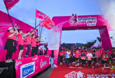 SMARTFREN Perkuat ''Jagoan Sinyal Se-Indonesia'' di Lampung, Gelar Fun Run 2026