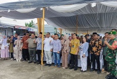 Desa Batu Lambang Sambut PJU Tebat Gelumpai, Didanai CSR Bank Bengkulu