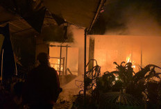 Dilalap Si Jago Merah, Rumah Pensiunan Disnakertrans Provinsi Bengkulu Hangus Terbakar, Diduga Ini Penyebabnya
