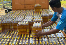 Tak Sesuai Takaran, 4.344 Botol Minyak Goreng Merek ini Disita Polda Bengkulu