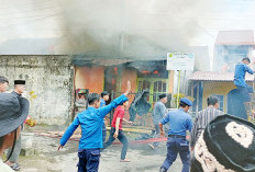 Rumah Distributor Manisan di Kepahiang Terbakar, Segini Jumlah Kerugiannya