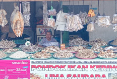 Sentra Ikan Kering Malabero, Oleh-oleh Khas Bengkulu yang Tak Pernah Sepi