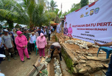Kapolda Bengkulu dan Bupati Seluma Titik Nol Rehab Rumah Balita Penderita Cacing