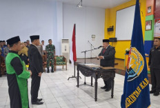 Drs H Marjohan Kembali Dilantik Jadi Sekda Mukomuko, Bupati: Harus Tangguh di Tengah Keterbatasan