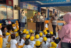 Anak TK Diberikan Materi Tertib Lalu Lintas, Wujud Program Polisi Sahabat Anak Dit LantasPolda Bengkulu