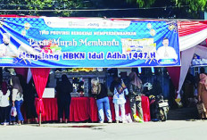 Pasar Membara Diperbanyak Jelang Idul Adha, Pasar Murah TPID Diserbu, Warga Buru Sembako Murah