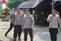 Kapolda Pantau Pendaftaran Paslon Cagub/Cawagub, Ini Pesannya untuk Polisi yang Berjaga