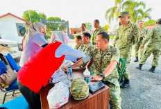 Peringati HUT Kodam XXI/Radin Inten, Kodim 0408 Gelar Bakti Sosial