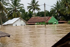 Banjir Kembali Melanda Lebong , Rumah Warga Terendam