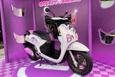 Honda Scoopy Kuromi Limited Edition Meluncur Dipasaran, Segini Harganya
