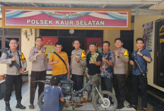 Pelaku Curanmor, Pemuda Ini Diringkus Tim Cobra Polsek Kaur Selatan