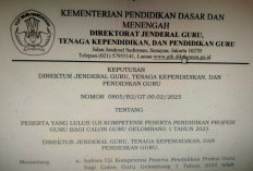  Hasil UKPPPG Gelombang 1  Sudah Diumumkan di 132 LPTK, Cek  Durasi Waktu Penernbitan Sertifikat 