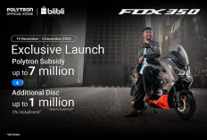 Polytron Luncurkan FOX 350, Motor Listrik dengan Desain Ergonomis, Dirancang Khusus untuk Modern Warrior